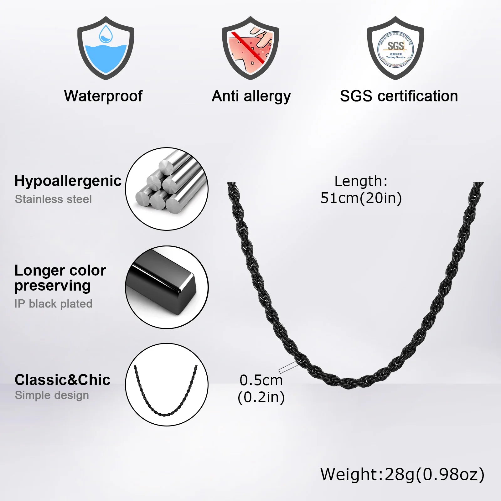 Ropes Long Necklace